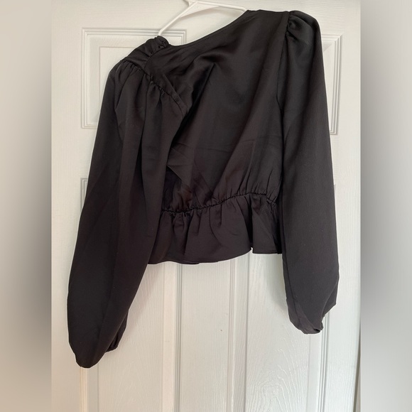 Express Black Halter Top - Picture 9 of 11